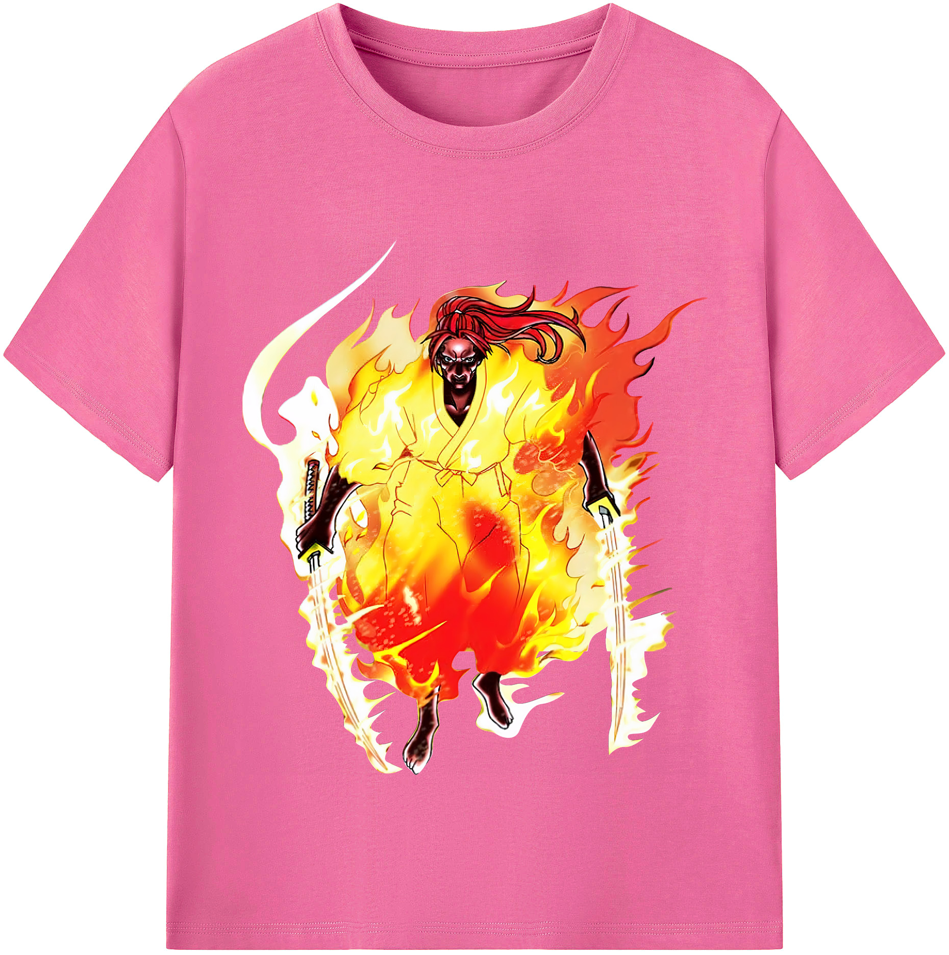 （画像用） 遊☆戯☆王 Yu-Gi-Oh! レディースカジュアルプリントTシャツ（綿100％）